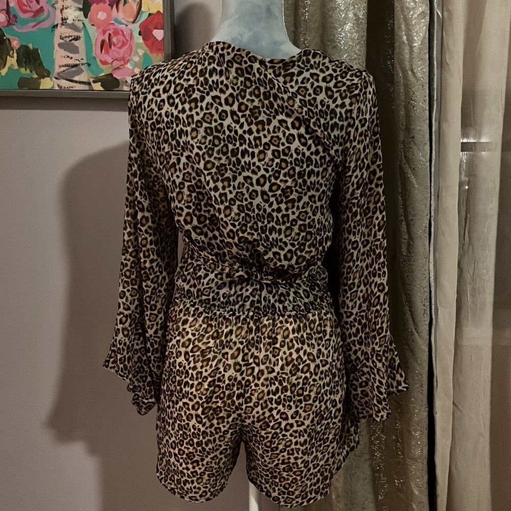 Romper, Cheetah Print From A Local Boutique! View 3